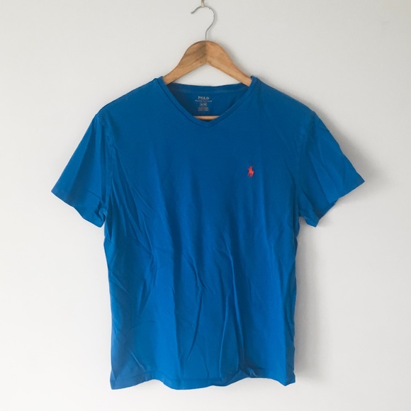 Polo Ralph Lauren Classic V-Neck T-Shirt - Picture 2 of 7